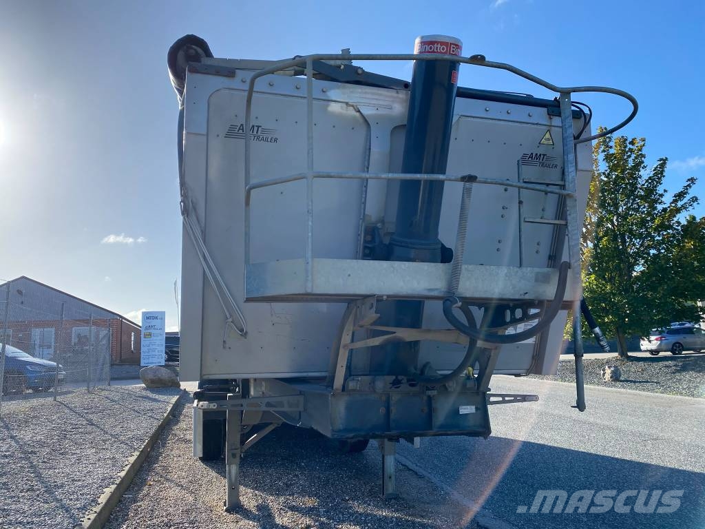 AMT 4 akslet 36 m3 tiptrailer med Ecotop Semi-trailer med tip
