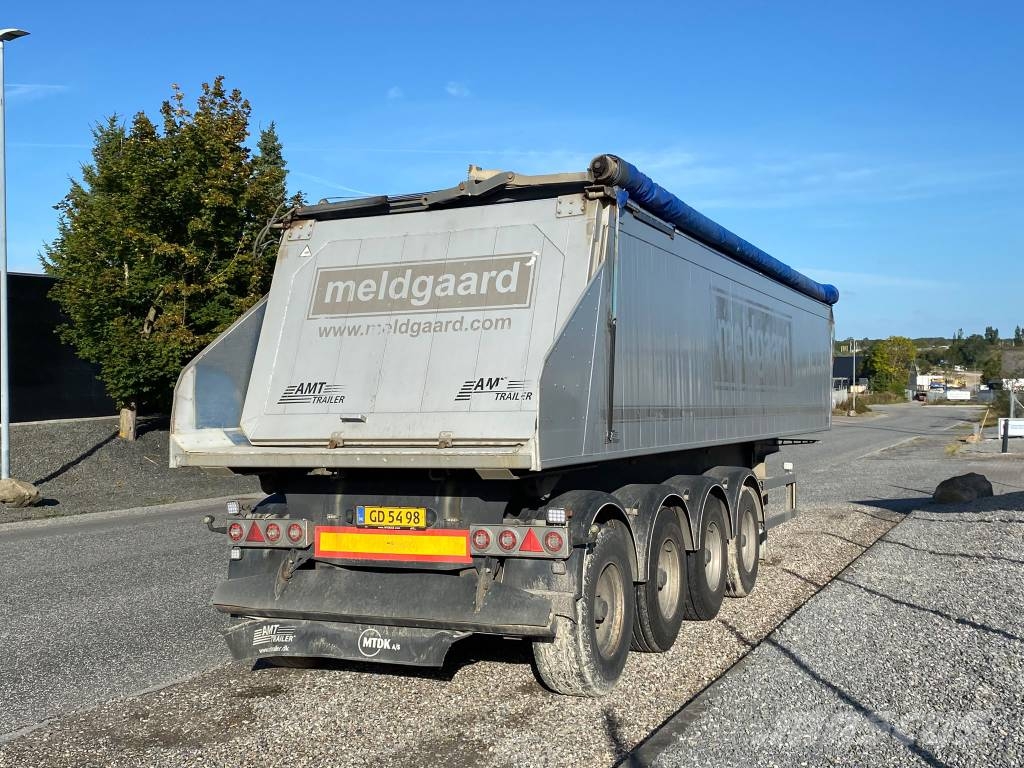AMT 4 akslet 36 m3 tiptrailer med Ecotop Semi-trailer med tip
