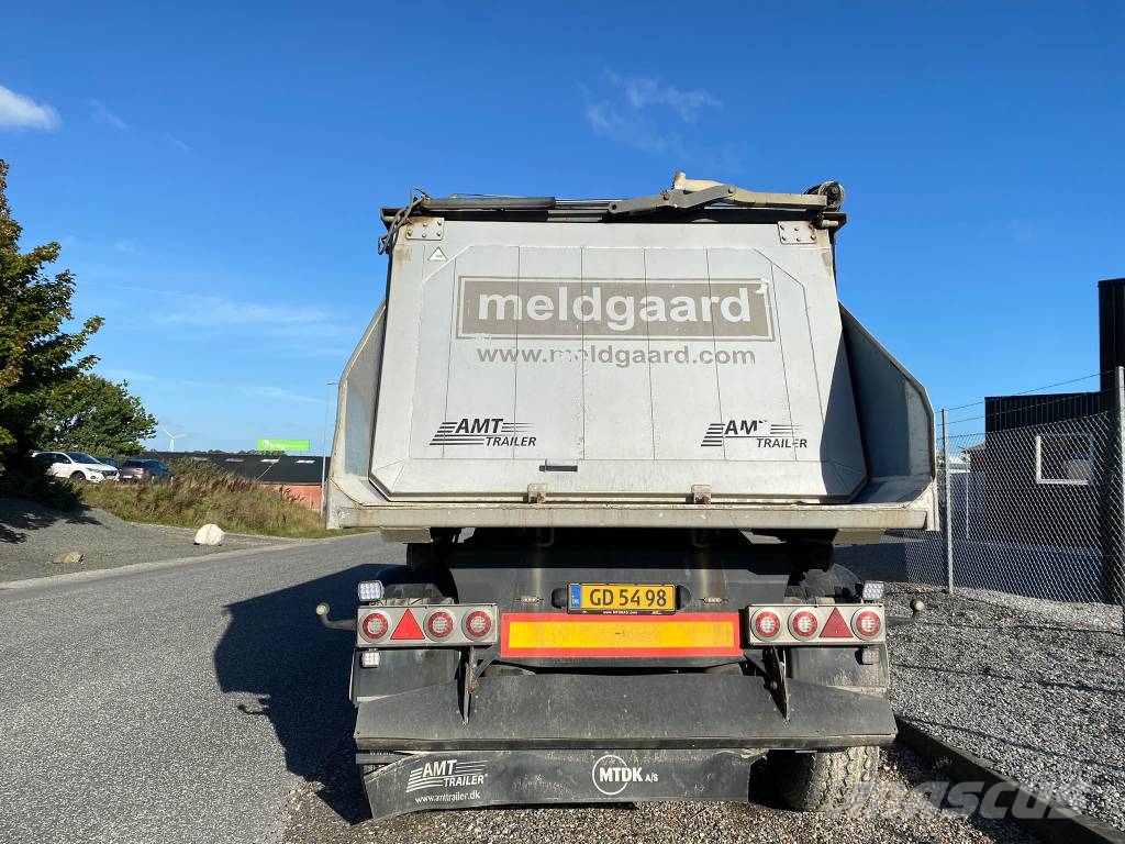 AMT 4 akslet 36 m3 tiptrailer med Ecotop Semi-trailer med tip
