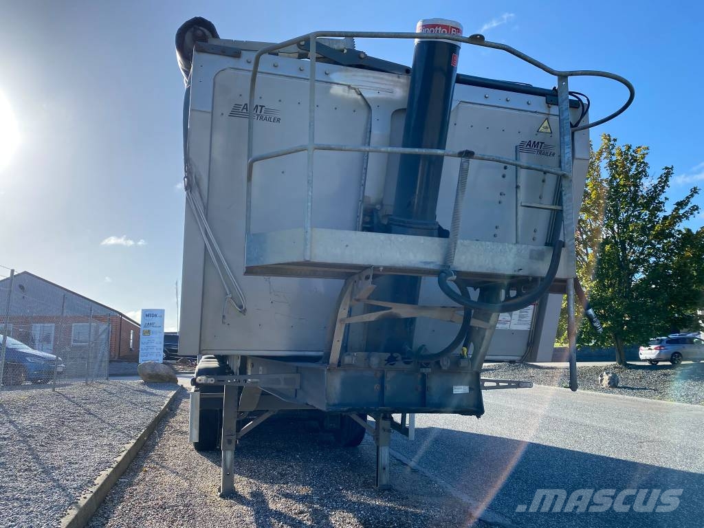 AMT 4 akslet 36 m3 tiptrailer med Ecotop Semi-trailer med tip