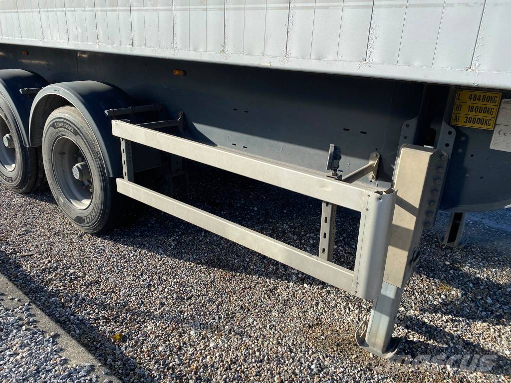 AMT 4 akslet 36 m3 tiptrailer med Ecotop Semi-trailer med tip