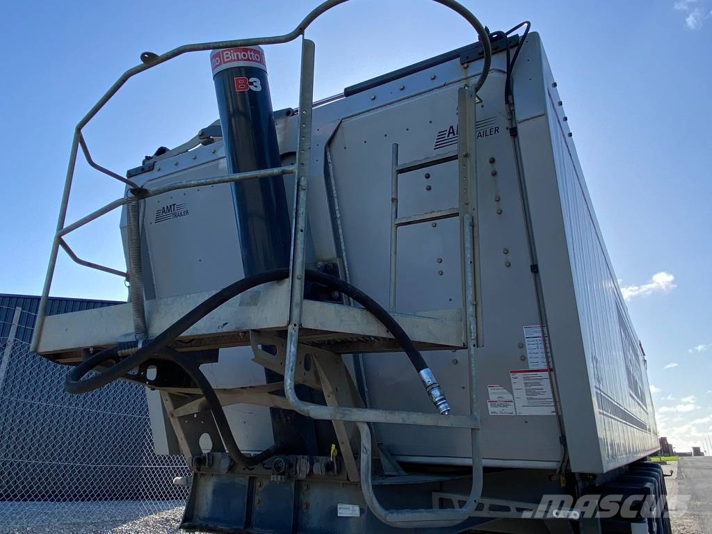 AMT 4 akslet 36 m3 tiptrailer med Ecotop Semi-trailer med tip