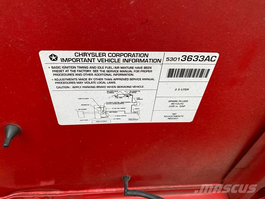 Jeep WRANGLER 2.5i 118 Véhicule d'Origine Française Automašīnas