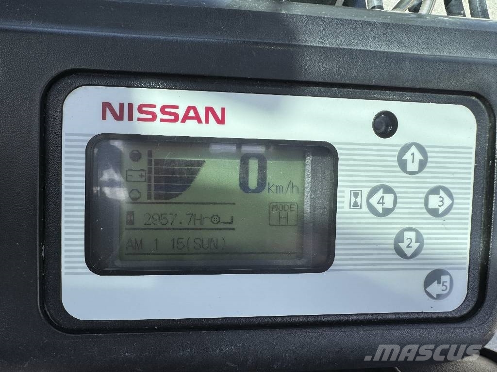 Nissan 1Q2L25Q *Triplex+Kool Reachforcks*2960 h Top Elektrikli forkliftler