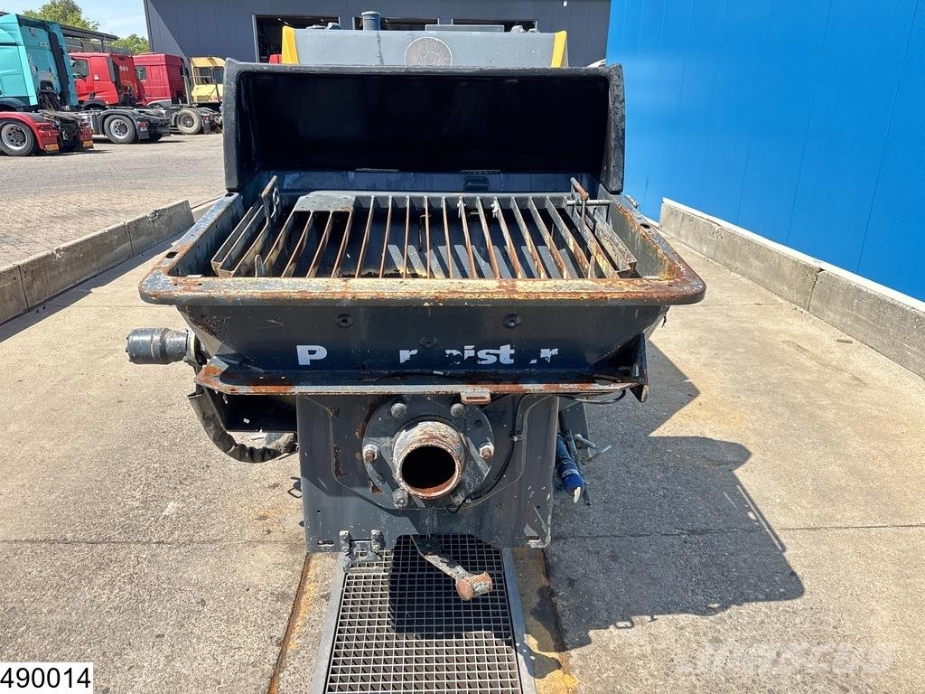 Putzmeister BSA 1408E 110 kW, 106 bar, 79 m3/hr, 395 Hour Betonpomptrucks