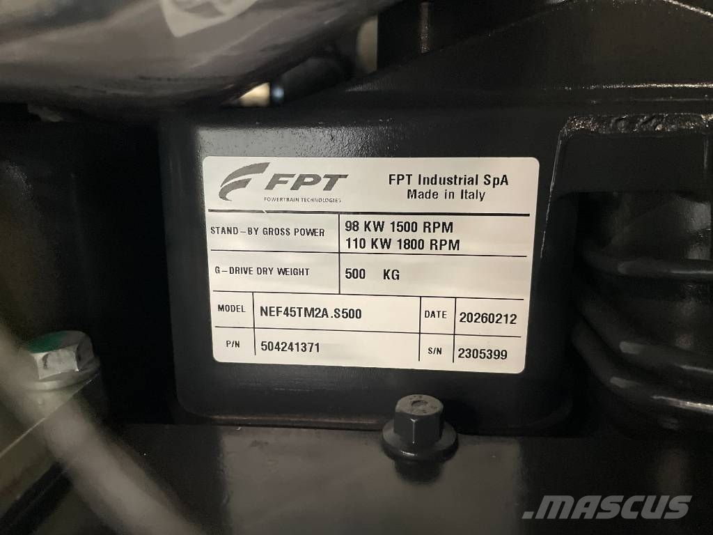 Iveco NEF45TM2A - 110 kVA Generator - DPX-19791 Dizel agregati