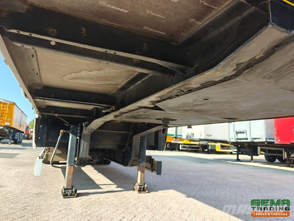 Krone SD 13.6m Sliding Curtains - Pop-Up Roof - 3 Axle B Semirremolques de caja de lona