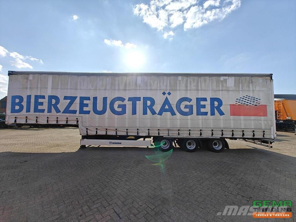 Krone SD 13.6m Sliding Curtains - Pop-Up Roof - 3 Axle B Semirremolques de caja de lona