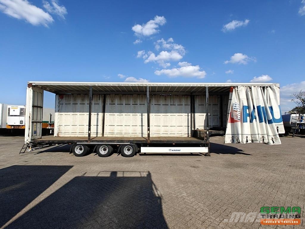 Krone SD 13.6m Sliding Curtains - Pop-Up Roof - 3 Axle B Semirremolques de caja de lona