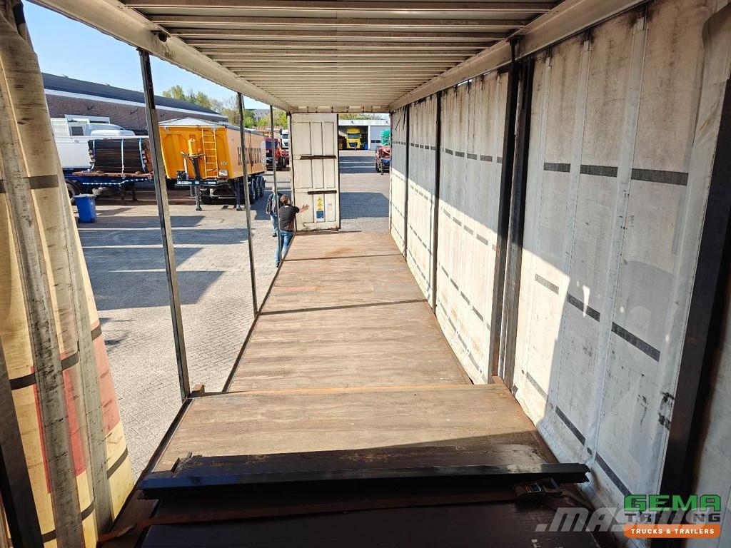 Krone SD 13.6m Sliding Curtains - Pop-Up Roof - 3 Axle B Semirremolques de caja de lona