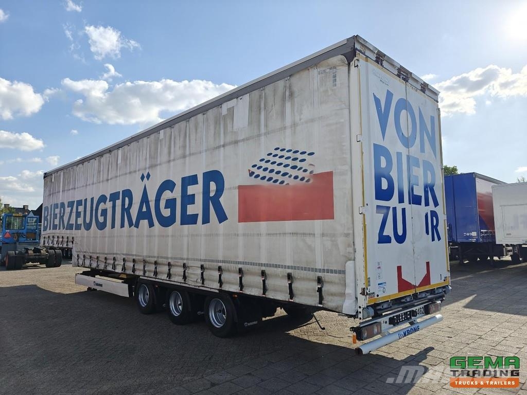 Krone SD 13.6m Sliding Curtains - Pop-Up Roof - 3 Axle B Semirremolques de caja de lona