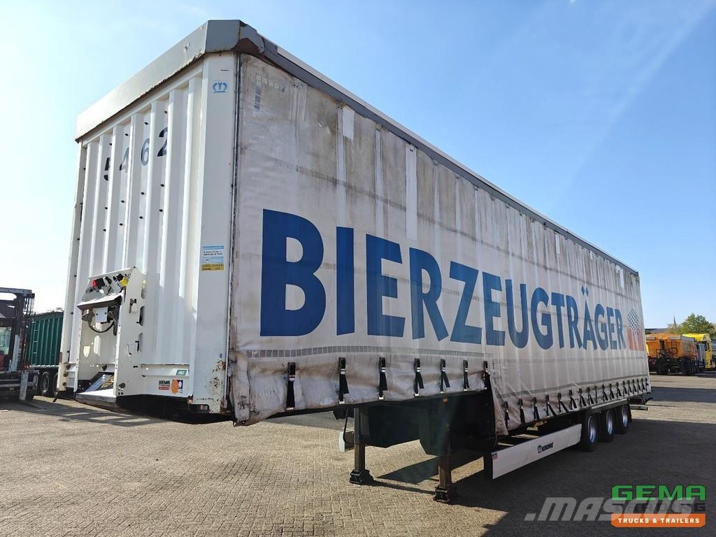 Krone SD 13.6m Sliding Curtains - Pop-Up Roof - 3 Axle B Semirremolques de caja de lona