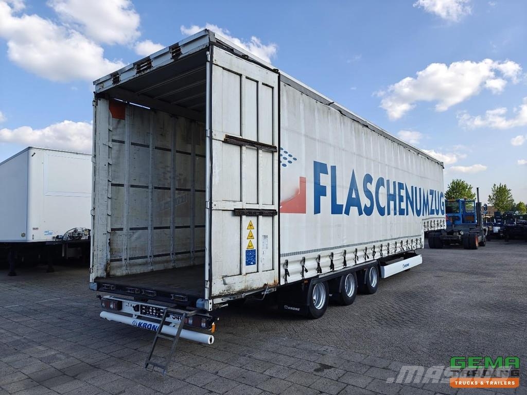 Krone SD 13.6m Sliding Curtains - Pop-Up Roof - 3 Axle B Semirremolques de caja de lona