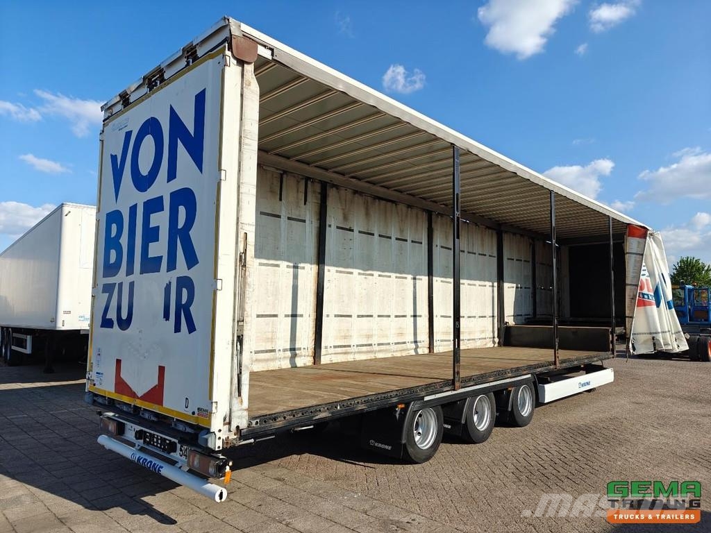 Krone SD 13.6m Sliding Curtains - Pop-Up Roof - 3 Axle B Pressukapellipuoliperävaunut