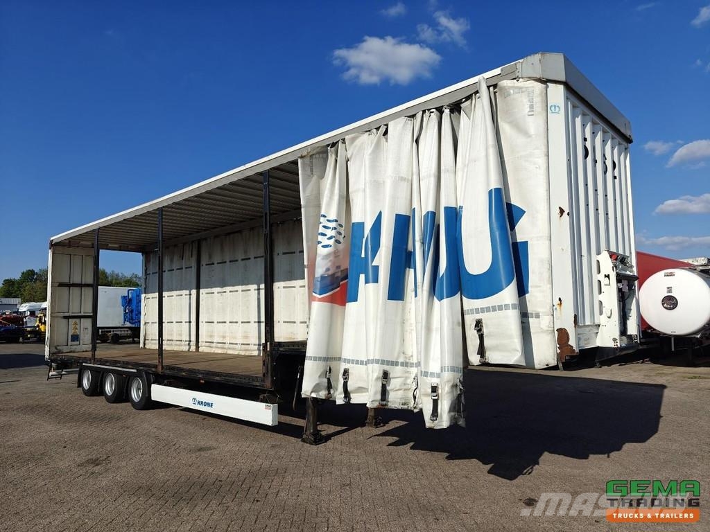 Krone SD 13.6m Sliding Curtains - Pop-Up Roof - 3 Axle B Semirremolques de caja de lona
