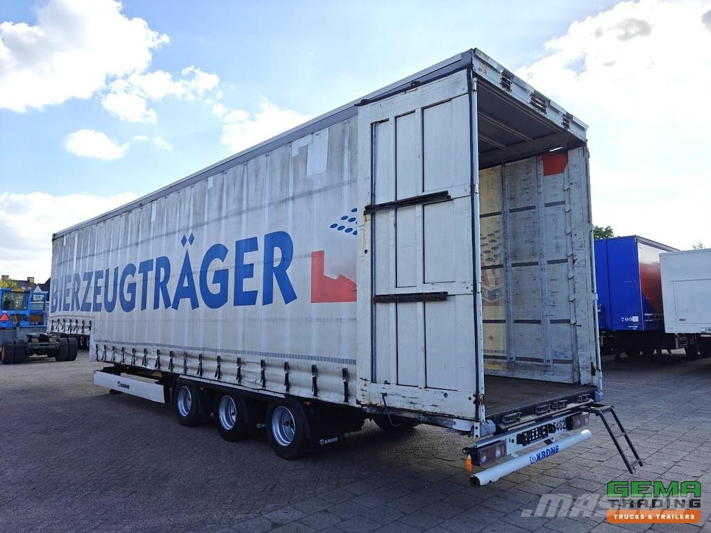 Krone SD 13.6m Sliding Curtains - Pop-Up Roof - 3 Axle B Semirremolques de caja de lona