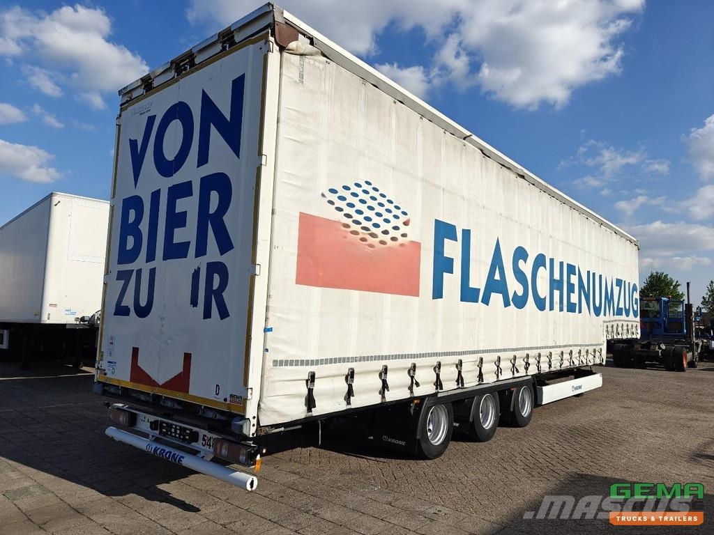 Krone SD 13.6m Sliding Curtains - Pop-Up Roof - 3 Axle B Semirremolques de caja de lona