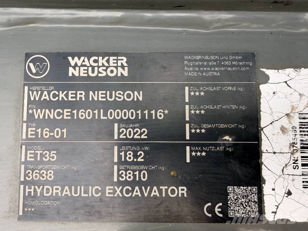 Wacker Neuson ET35 Raupenbagger