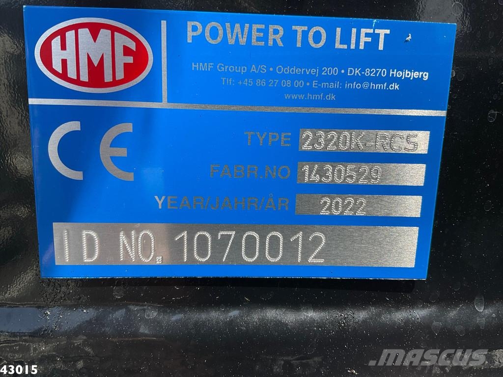 Volvo FM 430 HMF 23 Tonmeter laadkraan Lastväxlare/Krokbilar