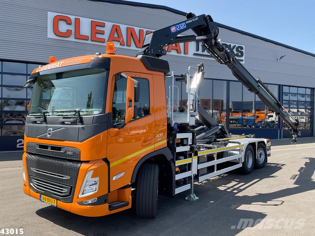 Volvo FM 430 HMF 23 Tonmeter laadkraan Lastväxlare/Krokbilar