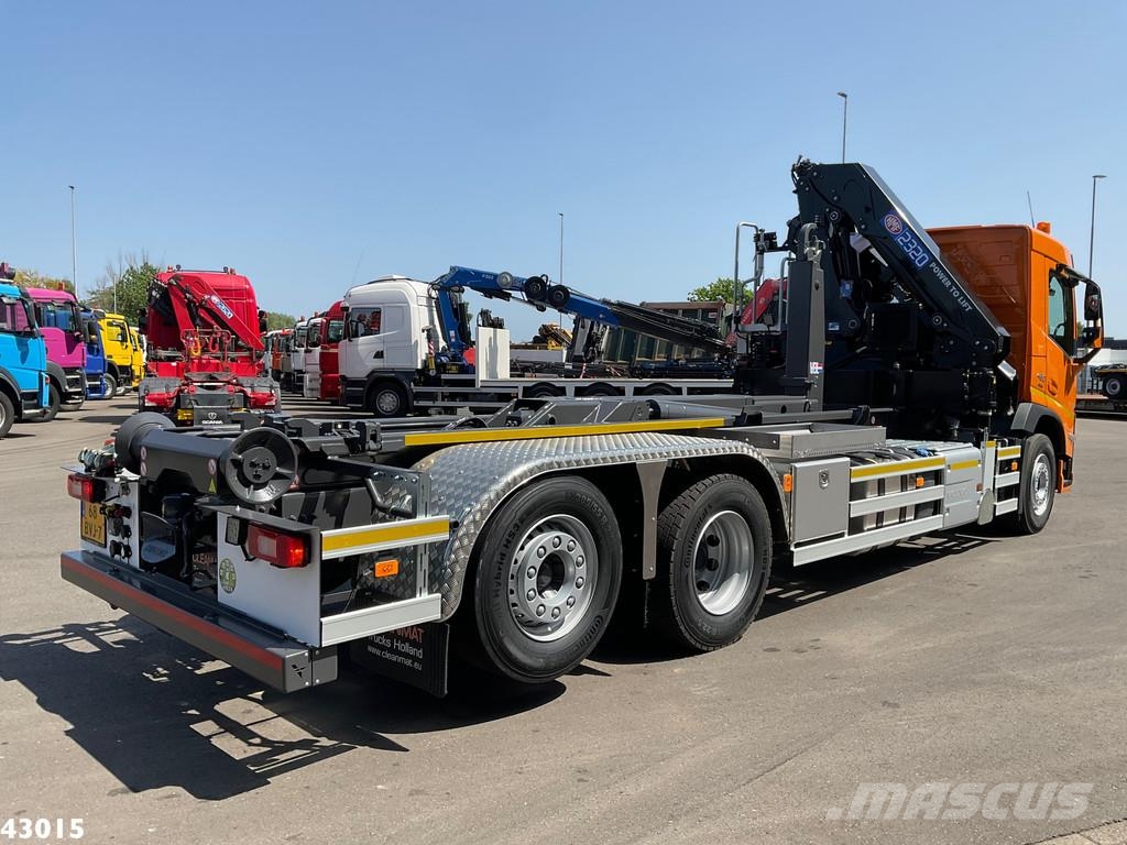 Volvo FM 430 HMF 23 Tonmeter laadkraan Lastväxlare/Krokbilar