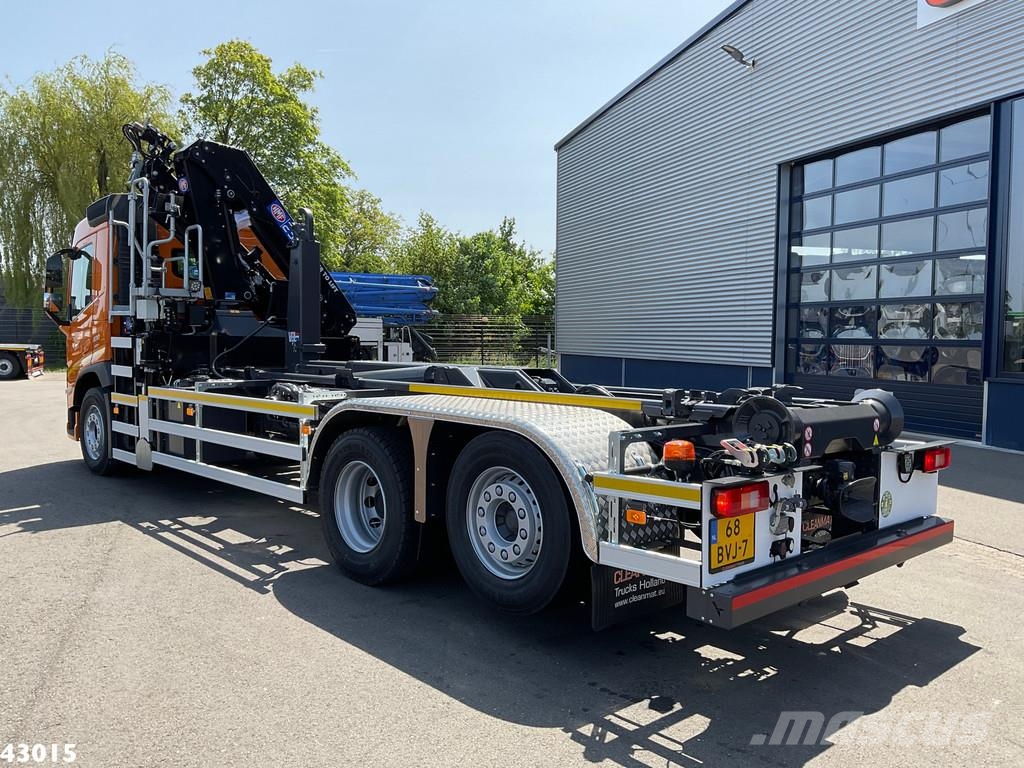 Volvo FM 430 HMF 23 Tonmeter laadkraan Lastväxlare/Krokbilar