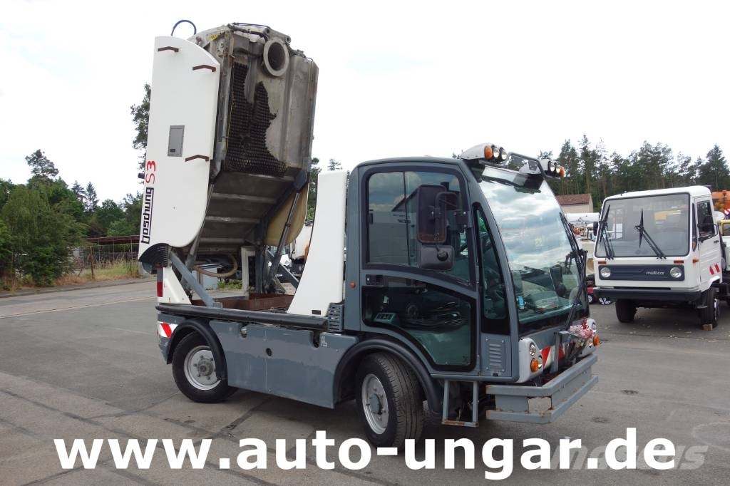 Boschung S3 Wasserfass Kipper 4-Rad-Lenkung Multicar Kommu Utility porta attrezzi