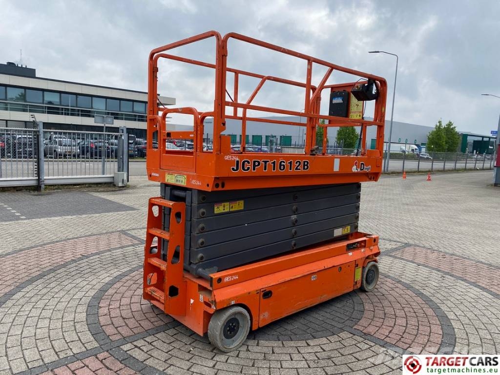Dingli JCPT1612DCB Electric 1612 Scissor Work Lift 1570cm Plataformas tijera