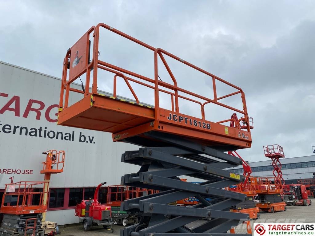 Dingli JCPT1612DCB Electric 1612 Scissor Work Lift 1570cm Plataformas tijera