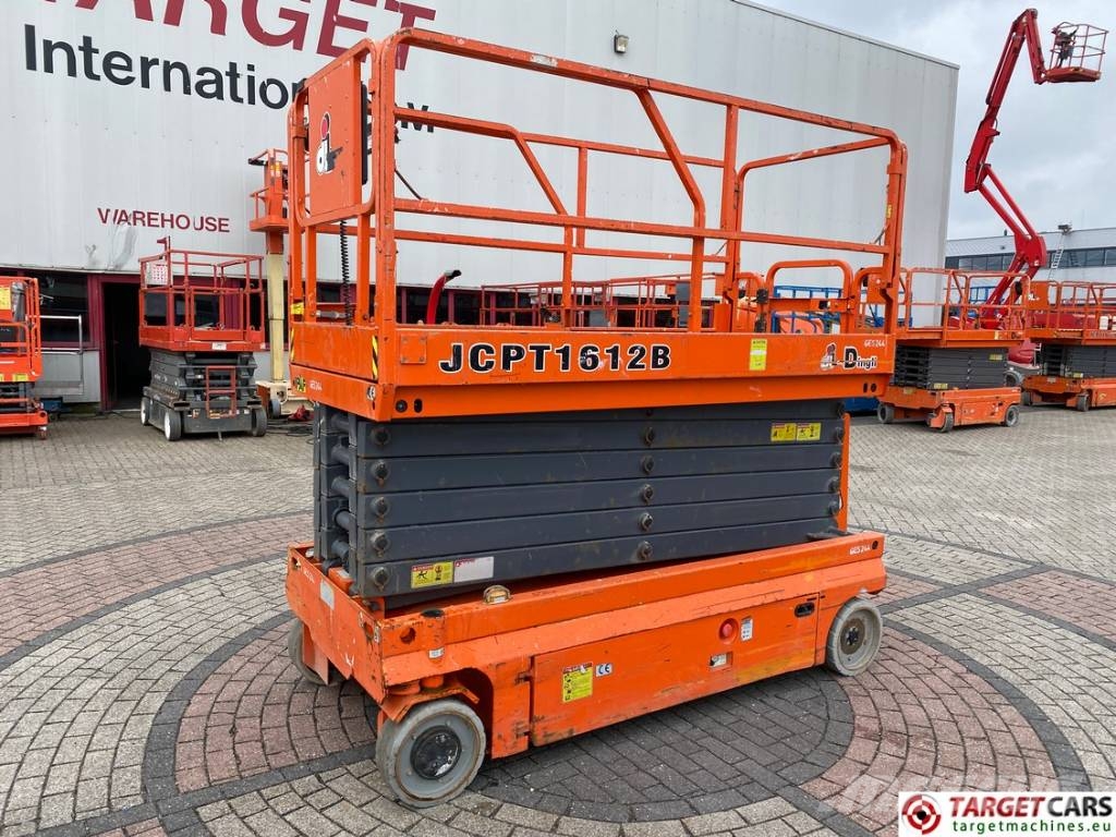 Dingli JCPT1612DCB Electric 1612 Scissor Work Lift 1570cm Plataformas tijera