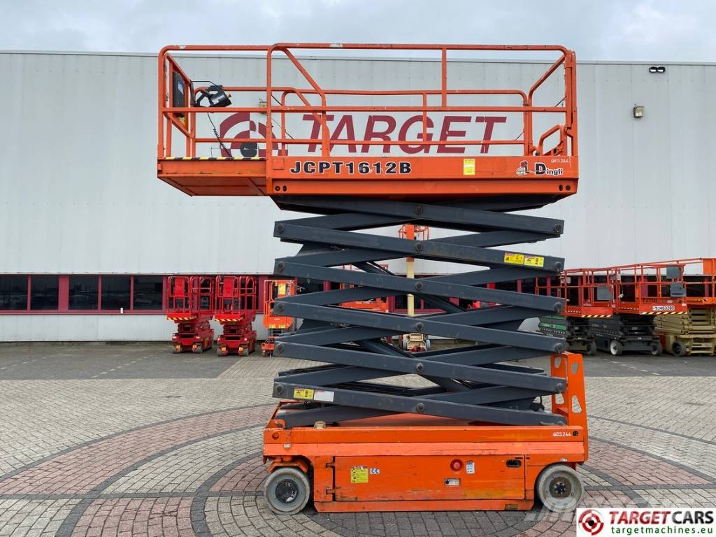 Dingli JCPT1612DCB Electric 1612 Scissor Work Lift 1570cm Plataformas tijera