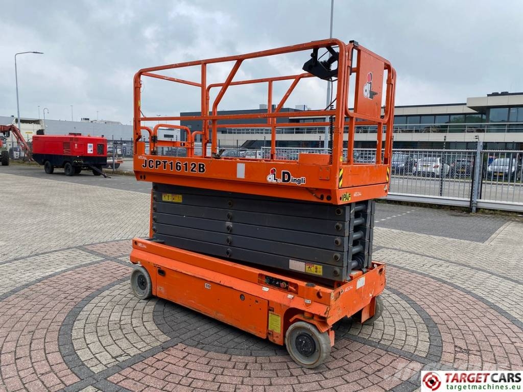 Dingli JCPT1612DCB Electric 1612 Scissor Work Lift 1570cm Plataformas tijera