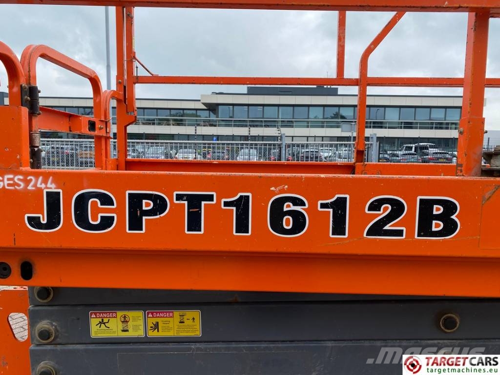 Dingli JCPT1612DCB Electric 1612 Scissor Work Lift 1570cm Plataformas tijera