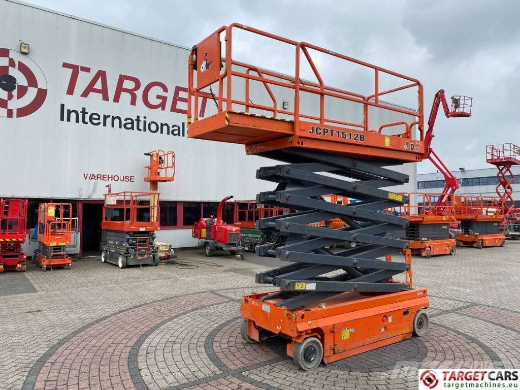 Dingli JCPT1612DCB Electric 1612 Scissor Work Lift 1570cm Plataformas tijera