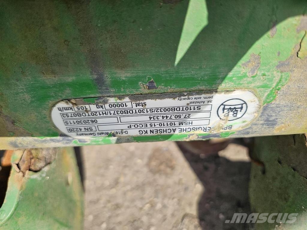 BPW HSM10110-15 ECO-P TRAILERAXLE. Ejes