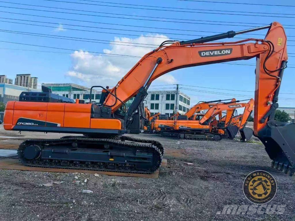 DEVEION DX360LCA Kāpurķēžu ekskavatori