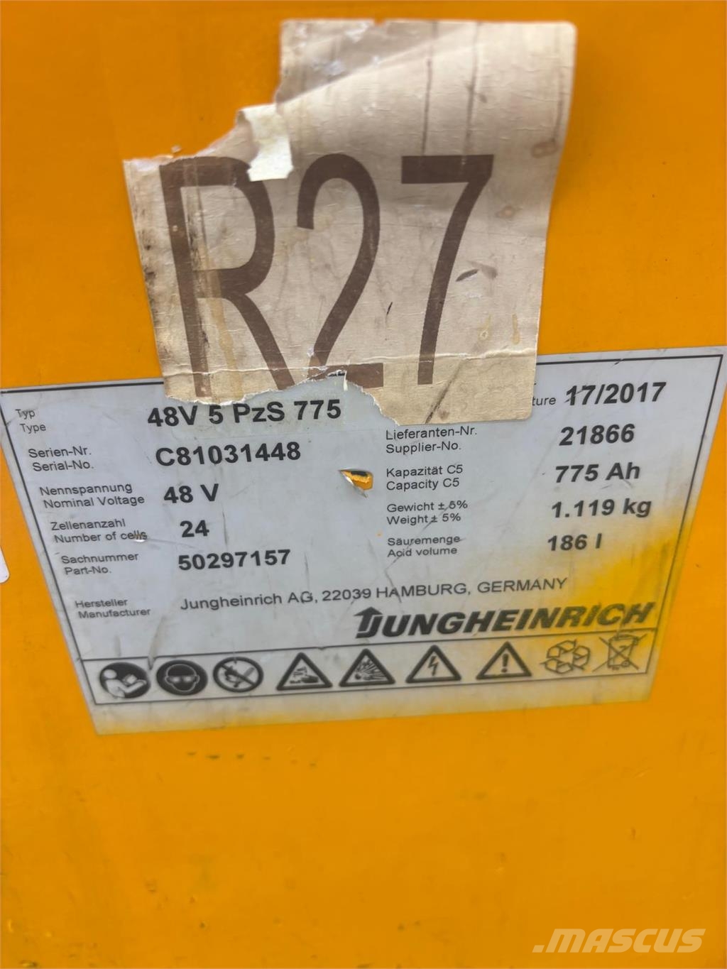 Jungheinrich ETV 216 992DZ Reach truck