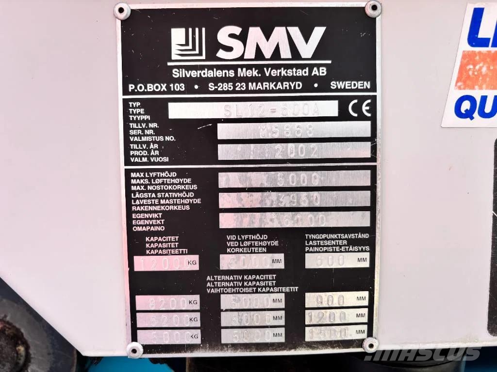 SMV SL 12-600 A Chariots diesel