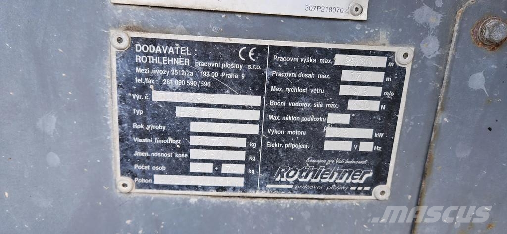 Haulotte H25 TPX Ostali kranovi i platforme