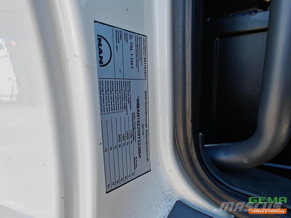 MAN TGL 12.210 4x2 DOKA Euro4 - Open Load Bed + Hydrau Camiones plataforma
