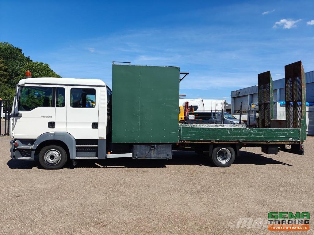 MAN TGL 12.210 4x2 DOKA Euro4 - Open Load Bed + Hydrau Camiones plataforma