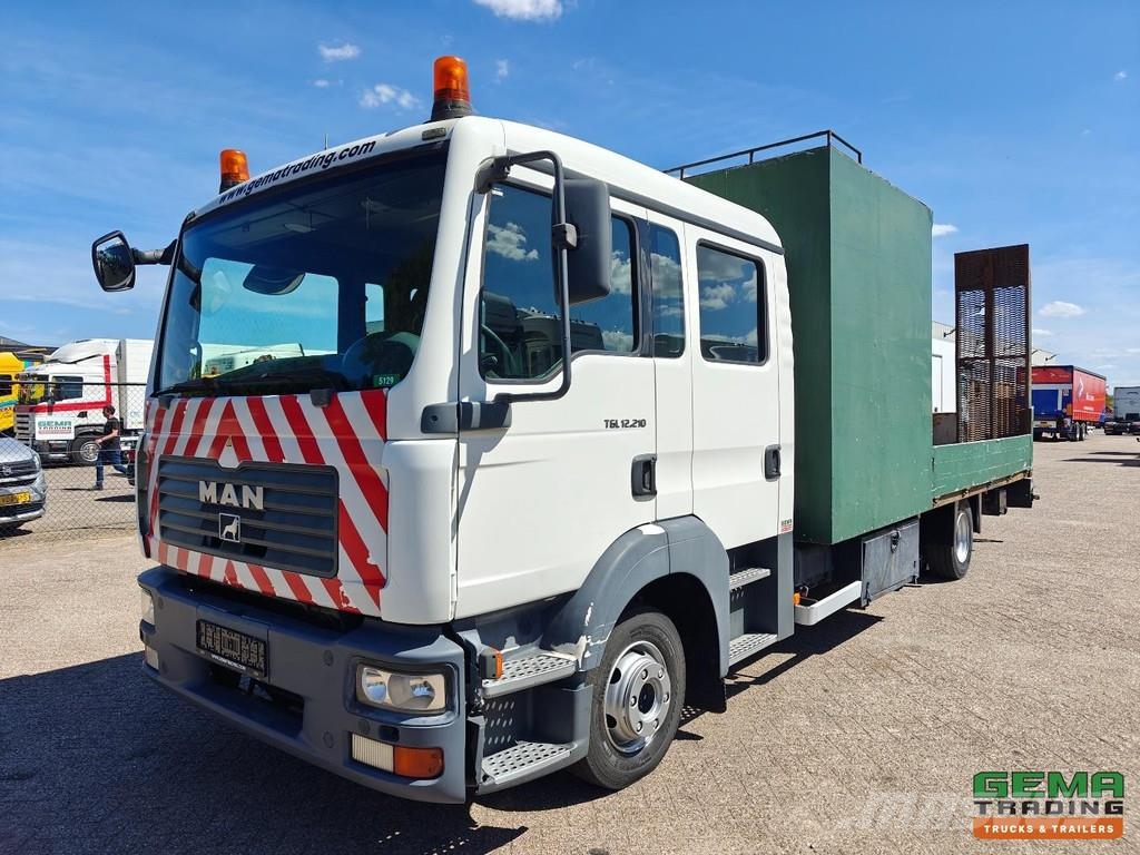 MAN TGL 12.210 4x2 DOKA Euro4 - Open Load Bed + Hydrau Camiones plataforma