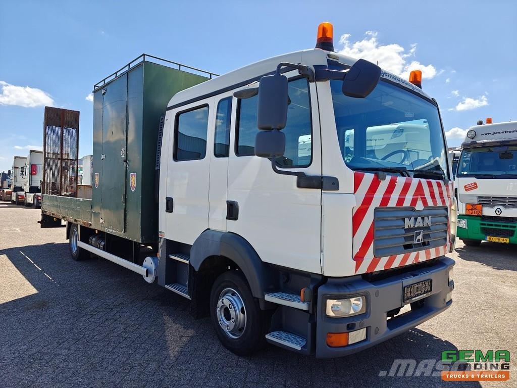 MAN TGL 12.210 4x2 DOKA Euro4 - Open Load Bed + Hydrau Camiones plataforma