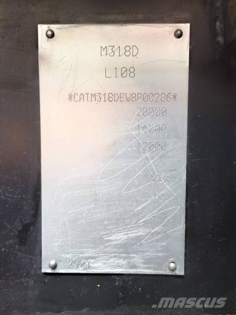 CAT M 318 D Колёсные экскаваторы