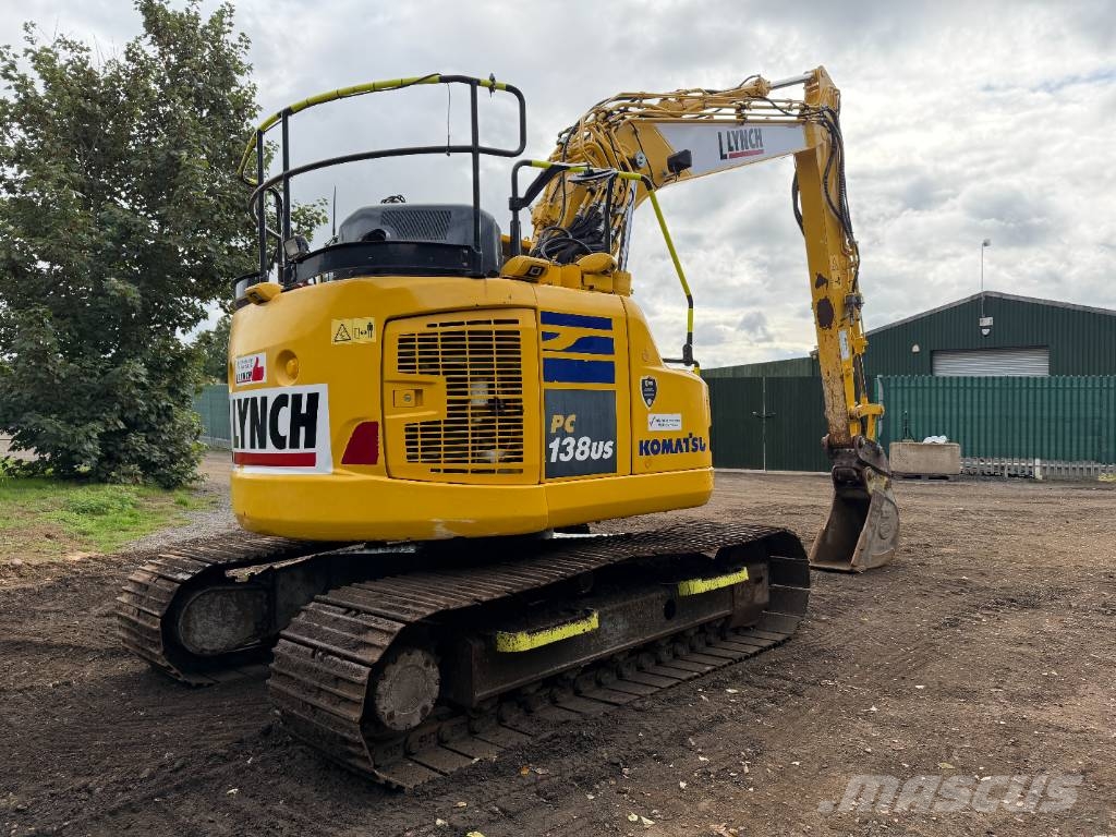 Komatsu PC 138 US-11 13 Ton Excavator Gravemaskiner på larvebånd