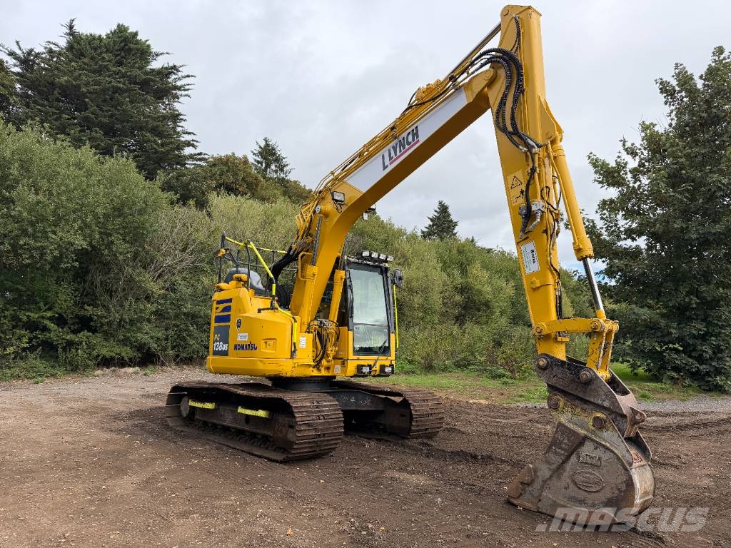 Komatsu PC 138 US-11 13 Ton Excavator Gravemaskiner på larvebånd