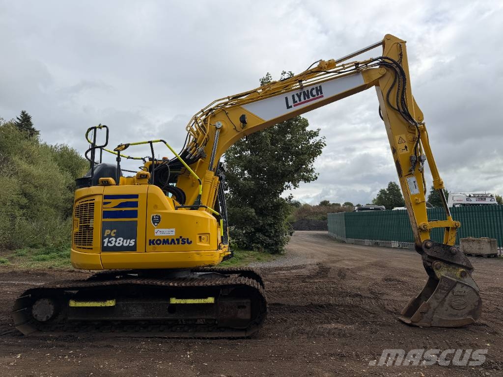 Komatsu PC 138 US-11 13 Ton Excavator Gravemaskiner på larvebånd