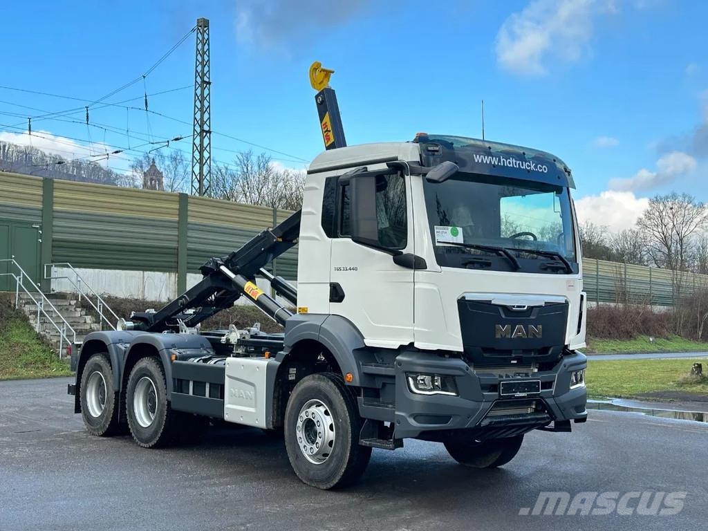 MAN TGS 33.480 MAN TGS 33.480 6x4 Euro6e Abrollkipper Hook lift trucks