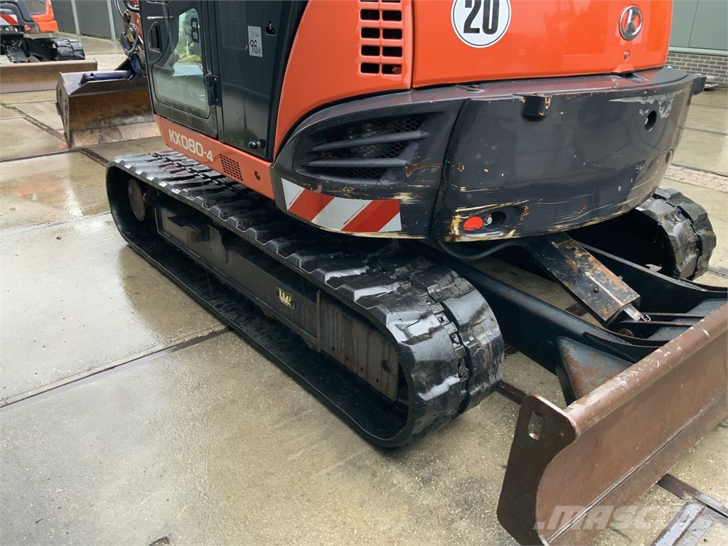Kubota KX 080-4 Midi excavators 7t - 12t