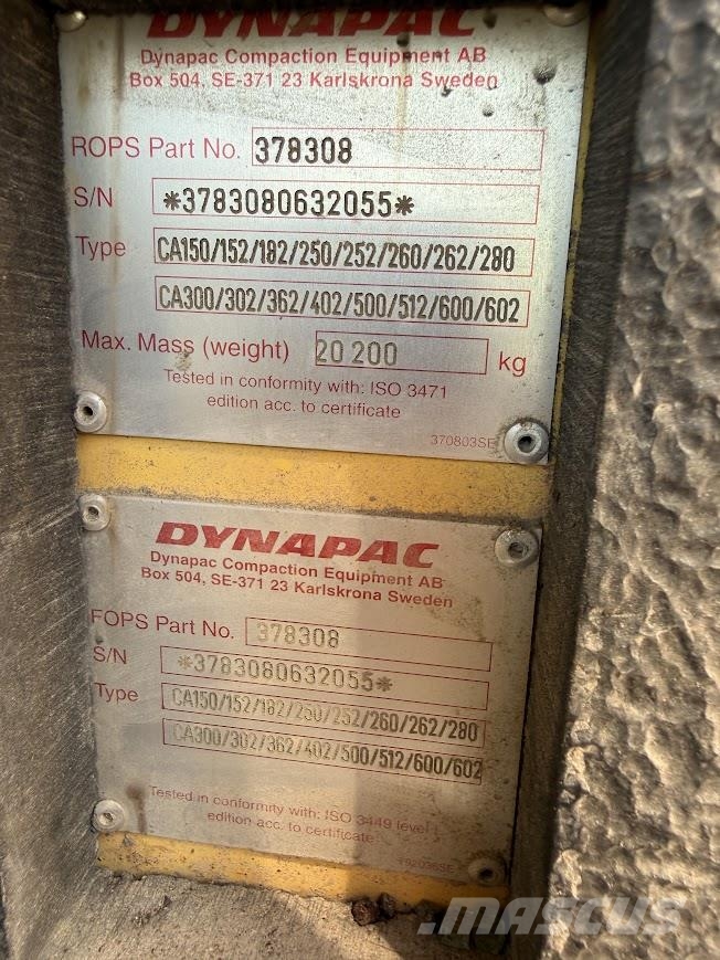 Dynapac CA280D Single drum rollers
